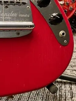 FENDER BLACK FRIDAY 1966 MUSTANG -RED- ROUND FINGERBOARD B NECK REFRETS VINTAGE