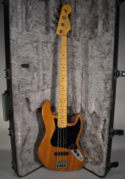 2021 FENDER AMERICAN PROFESSIONAL II JAZZ BASS ROASTED PINE FINISH W/OHSC