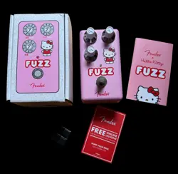 FENDER HELLO KITTY FUZZ - GUITAR EFFECTS PEDAL - PINK - 2024