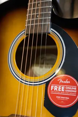 FENDER FA-125CE DREADNOUGHT, SUNBURST