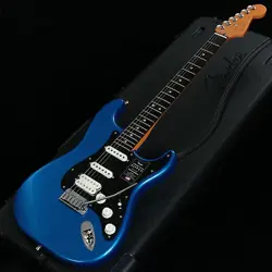 NEW FENDER / AMERICAN ULTRA II STRATOCASTER HSS EBONY NOBLE BLUE S/N US240028789