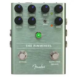 USED FENDER THE PINWHEEL ROTARY SPEAKER EMULATOR GUITAR EFFECTS PEDAL