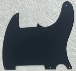 NEW-FOR FENDER ESQUIRE TELECASTER 5 HOLE BLANK GUITAR PICKGUARD ACRYLIC BLACK