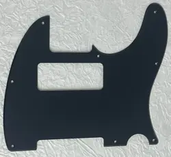 NEW-FOR FENDER ESQUIRE 8 HOLE TELECASTER P90 GUITAR PICKGUARD ACRYLIC BLACK