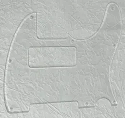 NEW GREAT-FOR FENDER ESQUIRE 8 HOLE TELECASTER P90 GUITAR PICKGUARD TRANSPARENT