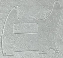 NEW GREAT-FOR FENDER ESQUIRE TELECASTER 5 HOLE P90 GUITAR PICKGUARD TRANSPARENT