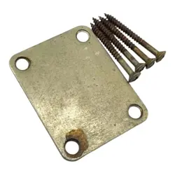 GENUINE FENDER NECK PLATE SCREWS ROAD WORN RELIC AGED GUITAR PARTS TELE STRAT