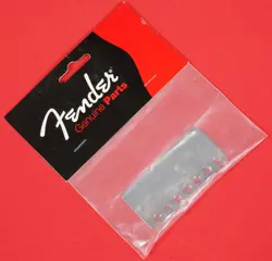 GENUINE FENDER 51 PRECISION BASS BRIDGE PLATE - CHROME