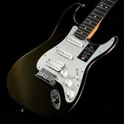 NEW FENDER / AMERICAN ULTRA II STRATOCASTER HSS EBONY TEXAS TEA S/N: US240020225