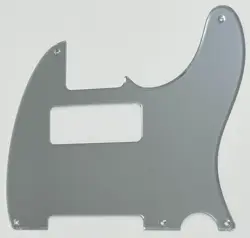 FOR FIT FENDER VINTAGE 5-HOLE  TELECASTER P90 GUITAR PICKGUARD SILVER MIRROR
