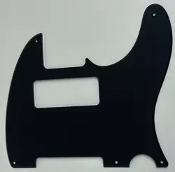 FOR FIT FENDER VINTAGE 5-HOLE  TELECASTER P90 GUITAR PICKGUARD ACRYLIC BLACK