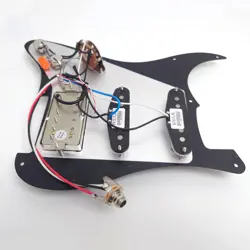 SSH PREWIRED LOADED PICKGUARD ALNICO 5 HUMBUCKER PICKUPS FOR FENDER STRAT GUITAR