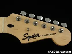FENDER SQUIER SONIC SERIES STRAT, NECK W/ TUNERS GUITAR STRATOCASTER MN, MAPLE