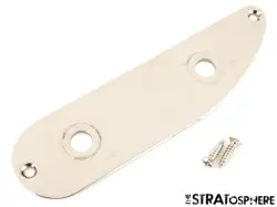 FENDER SQUIER CLASSIC VIBE 50S PRECISION P BASS CONTROL PLATE, NICKEL.