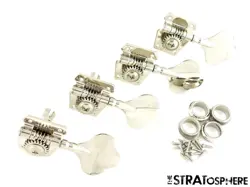 FENDER SQUIER 50S CLASSIC VIBE PRECISION P JAZZ BASS TUNERS & SCREWS NICKEL