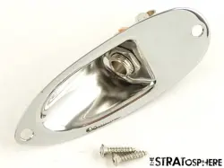 FENDER ULTRA LUXE STRAT HSS FLOYD ROSE OUTPUT JACK   PLATE SCREWS