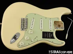 FENDER VINTERA II 60S RI STRATOCASTER STRAT LOADED BODY, 1960S OLYMPIC WHITE