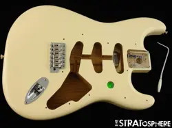 FENDER VINTERA II 60S RI STRATOCASTER STRAT BODY   HARDWARE OLYMPIC WHITE