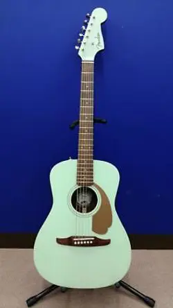 FENDER MALIBU PLAYER SFG WN ACOUSTIC-ELECTRIC GUITAR GIG BAG INCLUDED FROM JAPAN