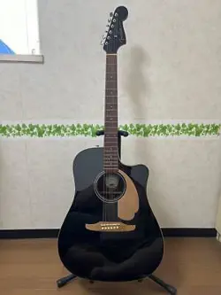 FENDER REDONDO PLAYER ACOUSTIC GUITAR BLACK