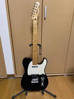 FENDER TELECASTER 6-STRING ELECTRIC GUITAR RH BLACK  MADE IN MEXICO