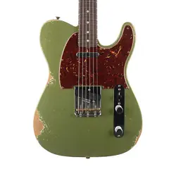 FENDER CUSTOM SHOP 1964 TELECASTER RELIC - AGED SAGE GREEN METALLIC
