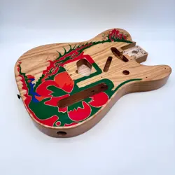 FENDER JIMMY PAGE DRAGON TELECASTER 2-PIECE ASH BODY LIGHT 24120