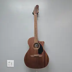 FENDER NEWPORTER SPECIAL ACOUSTIC GUITAR ALL MAHOGANY I MOVING SALE