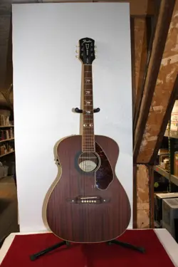 FENDER TIM ARMSTRONG HELLCAT ACOUSTIC-ELECTRIC GUITAR WITH GIG BAG