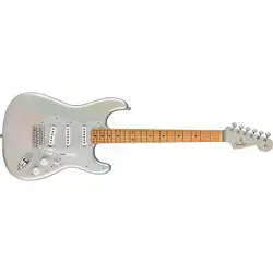 FENDER H.E.R. STRATOCASTER GUITAR, MAPLE FINGERBOARD, CHROME GLOW