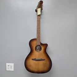 FENDER NEWPORTER CLASSIC AGED COGNAC BURST ACOUSTIC GUITAR MOVING SALE