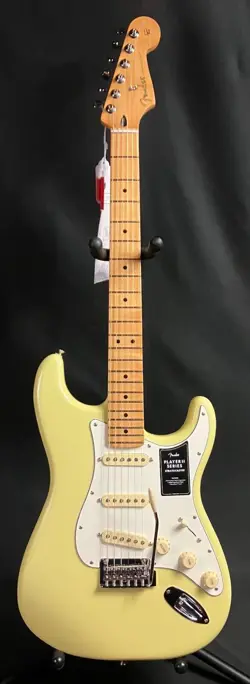 FENDER PLAYER II STRATOCASTER ELECTRIC GUITAR HIALEAH YELLOW FINISH