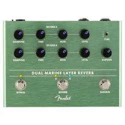 FENDER DUAL MARINE LAYER REVERB PEDAL (OPENED BOX)
