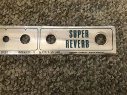 REVERB FRONT PANEL