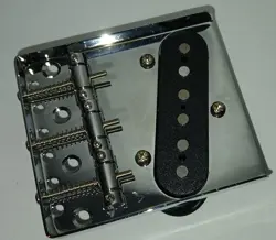 DISCOUNT TELE GUITAR BRIDGE   PICKUP - PARTS TO FIT FENDER TELECASTER #10