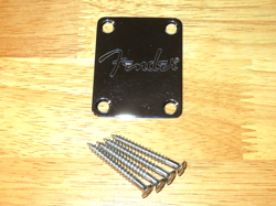 CHROME LOGO STRATOCASTER