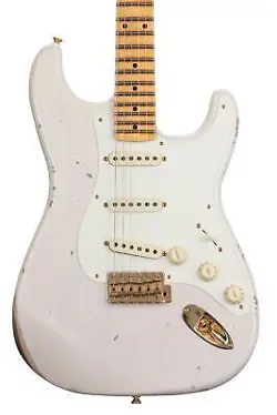 FENDER CUSTOM SHOP LIMITED-EDITION '57 STRATOCASTER RELIC ELECTRIC GUITAR - AGED