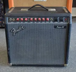 FENDER SUPER 60 GUITAR COMBO AMPLIFIER  USED