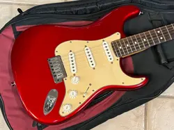 2001 FENDER AMERICAN FAT STRAT TEXAS SPECIAL CANDY APPLE RED