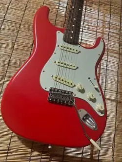 ELECTRIC GUITAR FENDER JAPAN EXCLUSIVE SERIES STRATOCASTER FIESTA RED MAPLE NECK