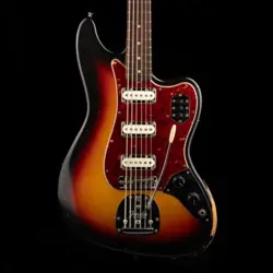VINTAGE 1962 FENDER BASS VI SUNBURST WITH OHSC