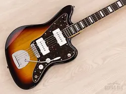 2005 FENDER '66 JAZZMASTER JM66B, BLOCKS & BINDING W/ CASE, JAPAN