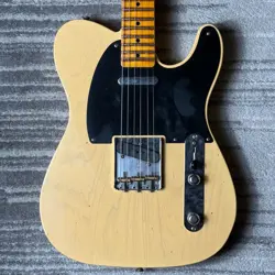 FENDER CUSTOM SHOP '52 1952 TELECASTER JOURNEYMAN RELIC - NOCASTER BLONDE