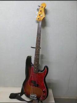 FENDER JAPAN PRECISION BASS CRAFTED IN JAPAN O SERIAL ELECTRIC BASS GUITAR USED