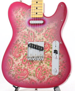 FENDER CUSTOM SHOP VINTAGE CUSTOM 1968 TELECASTER NOS PINK PAISLEY FROM JAPAN