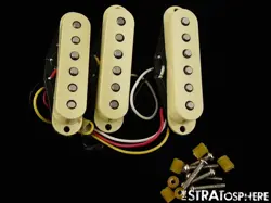 FENDER PLAYER II STRATOCASTER STRAT ALNICO 5 SINGLE-COIL PICKUP SET, PICKUPS