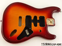 FENDER PLAYER II STRATOCASTER STRAT BODY CHAMBERED ASH AGED CHERRY BURST