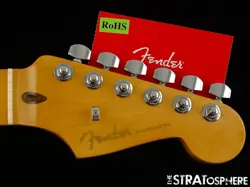 FENDER AMERICAN ULTRA STRATOCASTER STRAT NECK & LOCKING TUNERS 
