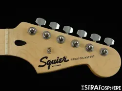 FENDER SQUIER SONIC SERIES STRAT, NECK   TUNERS GUITAR STRATOCASTER MN, MAPLE