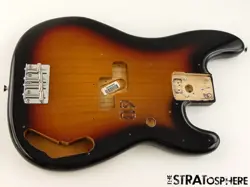 FENDER VINTERA II 60S PRECISION BASS BODY   HARDWARE P BASS ALDER SUNBURST 3TS